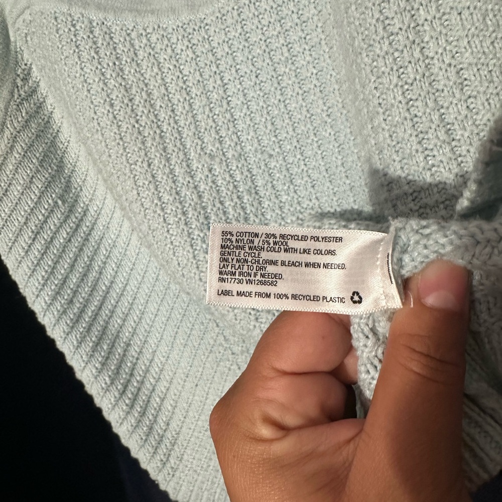 Sandy Liang Target Collab Baby Blue knit Tank Top - Picture 4 of 4
